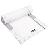 Ochraniacze do łóżeczka - Oddychający ochraniacz do łóżeczka z siateczki star copse 180x30cm - miniaturka - grafika 1