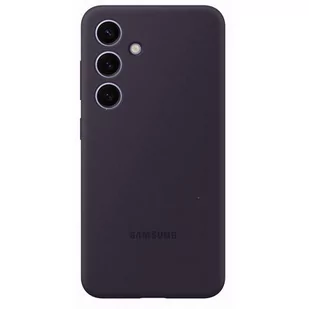 Etui SAMSUNG Silicone Case do Galaxy S24 Ciemno-fioletowy EF-PS921TEEGWW - Etui i futerały do telefonów - miniaturka - grafika 1