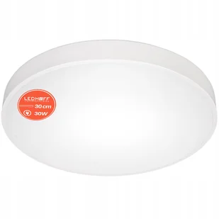 Plafon Led lampa sufitowa Mała 30CM okrągła Biała panel natynkowy do pokoju - Lampy sufitowe - miniaturka - grafika 1