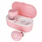 Słuchawki - Roneberg Rq5 Różowy - miniaturka - grafika 1