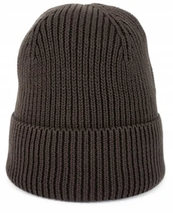 Bawełniana wywijana czapka Virrat drobno pleciona unisex cz23307-3 - Czapki damskie Bawełniana wywijana czapka Virrat drobno pleciona unisex cz23307-3 - Czapki damskie - miniaturka - grafika 1