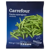 Mrożonki warzywne i owocowe - Carrefour Fasola szparagowa mrożona 450 g - miniaturka - grafika 1