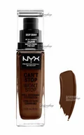 Podkłady do twarzy - NYX Professional Makeup - CAN''T STOP WON''T STOP - FULL COVERAGE FOUNDATION - Podkład do twarzy - DEEP EBONY - miniaturka - grafika 1