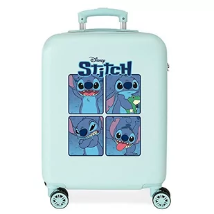 Disney Adorable Stitch Walizka kabinowa, jeden rozmiar, niebieski, Talla única, walizka kabinowa - Walizki - miniaturka - grafika 1