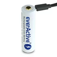 Ładowarki samochodowe - Akumulator 18650 EverActive 3200mAh z mikro USB - miniaturka - grafika 1