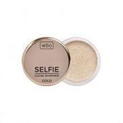 Rozświetlacze do twarzy i ciała - Wibo Selfie Loose Shimmer Highlighter Rozświetlacz Do Twarzy Gold 5901801628323 - miniaturka - grafika 1