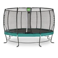 Trampoliny - Exit Trampolina ogrodowa Lotus Premium 427cm - Zielona - miniaturka - grafika 1