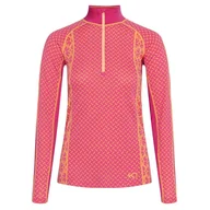 Bluzy sportowe damskie - Bluza damska Kari Traa Lekker Hz Rozmiar: L / Kolor: różowy - miniaturka - grafika 1