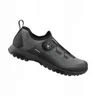 Buty rowerowe - Buty rowerowe BOA E-bike Trekking Cross SHIMANO ET701 ET7 czarne 43 - miniaturka - grafika 1