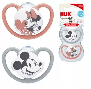 Nuk Space Smoczek uspokajający 6-18m 2szt - Smoczki uspokajające Nuk Space Smoczek uspokajający 6-18m 2szt - Smoczki uspokajające - miniaturka - grafika 1