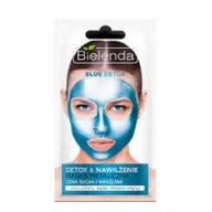 Maseczki do twarzy - Bielenda Maska metaliczna do cery suchej i wrażliwej Detox & Nawilżenie - Blue Detox Maska metaliczna do cery suchej i wrażliwej Detox & Nawilżenie - Blue Detox - miniaturka - grafika 1