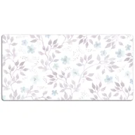 Podkładki na biurko - Duża mata na biurko Delikatne listki 120x60 cm - miniaturka - grafika 1
