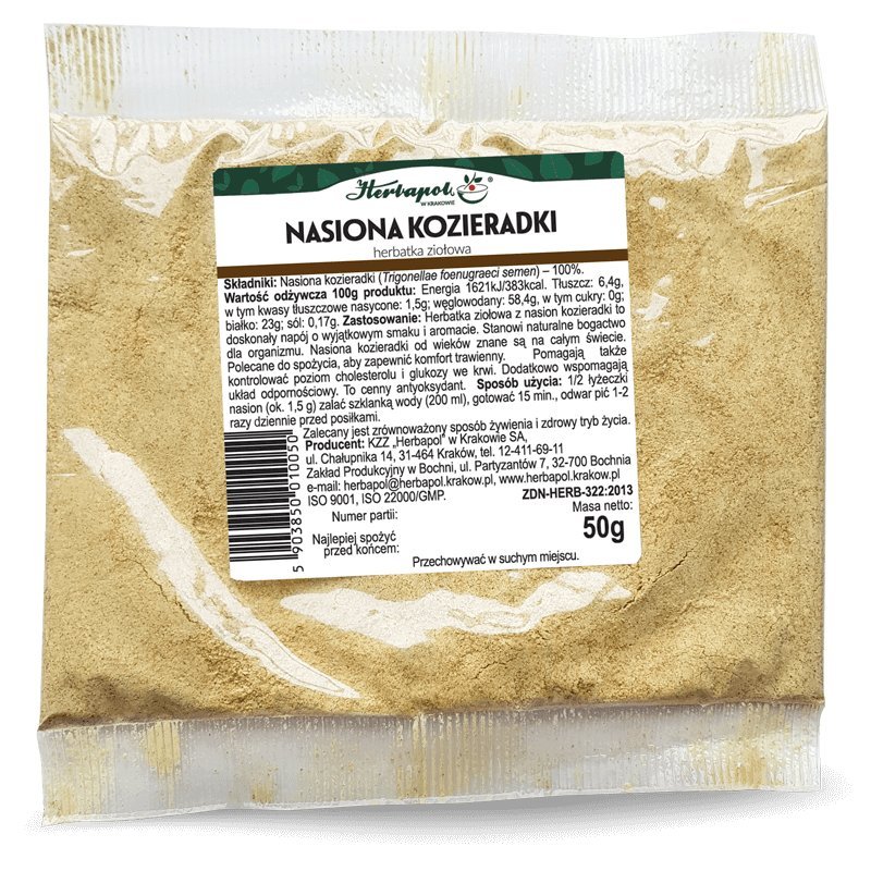 NASIONA KOZIERADKI 50g mielone HERBAPOL KRAKÓW