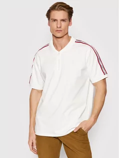 Koszulki męskie - GUESS Polo Z2GP00 K7O61 Biały Regular Fit - grafika 1