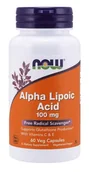 Witaminy i minerały - Now Foods NOW Alpha Lipoic Acid 100mg 60vegcaps - miniaturka - grafika 1