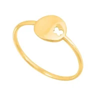 Pierścionki - Złoty Pierścionek 585 Motylek 0.75 g, R 13 Rodium - miniaturka - grafika 1