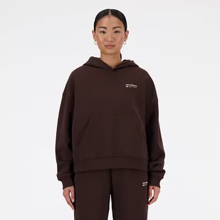 Bluza damska New Balance WT33531KCF  brązowa - Bluzy damskie - miniaturka - grafika 1