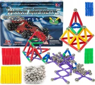Klocki - Klocki magnetyczne kulki MEGA konstrukcyjne 250 el - miniaturka - grafika 1