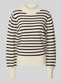 Swetry damskie - Sweter z dzianiny z golfem model ‘FONNY’ - miniaturka - grafika 1