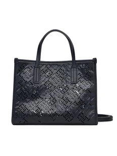 Tommy Hilfiger Torebka Th City Mini AW0AW17500 Granatowy - Torebki damskie - miniaturka - grafika 1