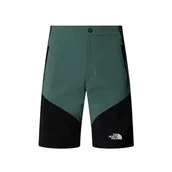 Spodnie sportowe męskie - Spodenki męskie The North Face Felik 0A825XLFW1 - zielono-czarne - miniaturka - grafika 1