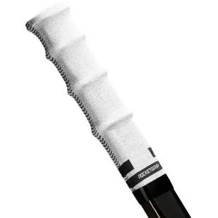 Końcówka kija hokejowego RocketGrip  Fabric Grip White - Hokej - miniaturka - grafika 1