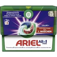 Środki do prania - Ariel All-in-1 COLOR+ Kapsułki do prania 15 szt. 306 g - miniaturka - grafika 1