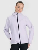 Kurtki damskie - 4F Kurtka przejściowa membrana 5000 damska - fioletowa XS - miniaturka - grafika 1