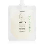 Szampony do włosów - Kemon Actyva Benessere delikatny szampon oczyszczający do włosów 100 ml - miniaturka - grafika 1
