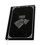 Notesy i bloczki - ABYstyle Notes Premium Gra o Tron STARK GW1909 - miniaturka - grafika 1