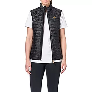 Kurtki damskie - Fjallraven Damska kurtka sportowa Abisko Padded Vest W czarny czarny XL 89723 - grafika 1