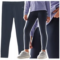 Legginsy - LEGGINSY spodnie DZIECIĘCE 4F JUNIOR TTIGF093 140 - miniaturka - grafika 1