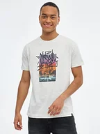 Koszulki męskie - Inside Koszulka męska z krótkim rękawem, 38 EU, S-XXL - miniaturka - grafika 1
