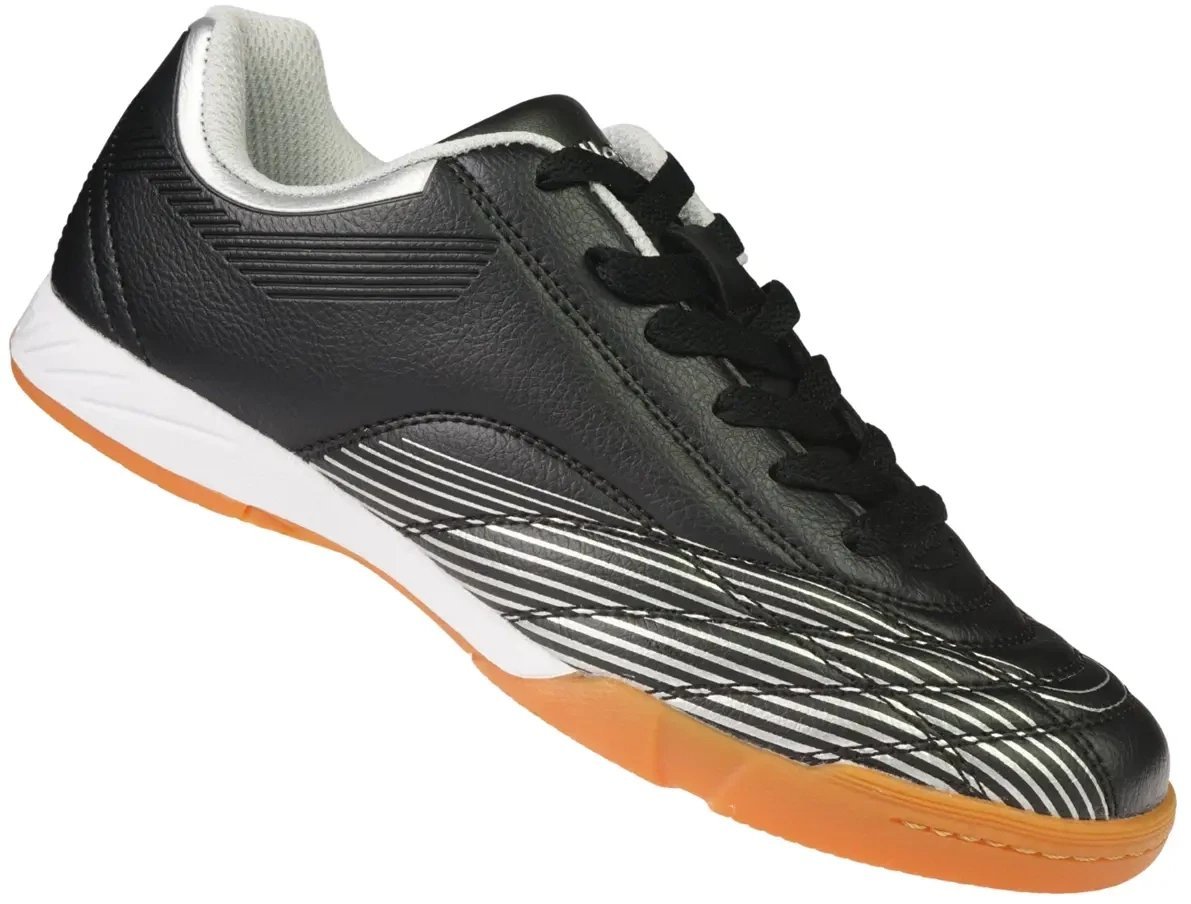 Halówki damskie czarno szare obuwie halowe Atletico D7336-2520BLSI 41