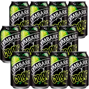 Tymbark Colove Napój gazowany o smaki coli i limonki 330 ml x 12 sztuk - Napoje gazowane - miniaturka - grafika 1