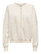 Bluzy damskie - ONLY Bluza w kolorze beżowym - miniaturka - grafika 1