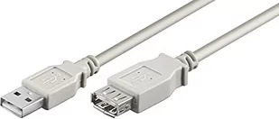 Kabel USB MicroConnect USB2.0 Extension A-A 0,1m M-F USBAAF01 - Kable USB - miniaturka - grafika 1
