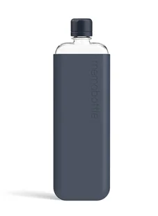 Wielorazowa butelka na wodę Memobottle Original Slim 450 ml - midnight blue - Shakery i bidony sportowe Wielorazowa butelka na wodę Memobottle Original Slim 450 ml - midnight blue - Shakery i bidony sportowe - miniaturka - grafika 1