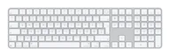 Klawiatury - Apple Magic klawiatura Uniwersalne USB + Bluetooth QWERTY Norweski Biały MXK73H/A - miniaturka - grafika 1
