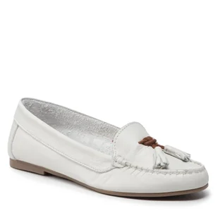 Mokasyny Filipe 8339 Biały - Mokasyny damskie - miniaturka - grafika 1