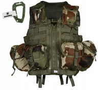 Odzież robocza - Mil-Tec, Kamizelka taktyczna, Wojskowa, TA8 (US MOLLE VEST), Moro - miniaturka - grafika 1