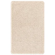 Dywaniki łazienkowe - vidaXL Kremowy Bawełna 50 x 80 cm Antypoślizgowy Dywaniki łazienkowe - miniaturka - grafika 1