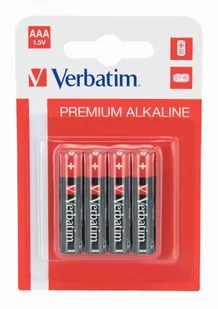 Verbatim Bateria Alkaliczna LR3 AAA 4szt blister 49920 - Baterie i akcesoria - miniaturka - grafika 2