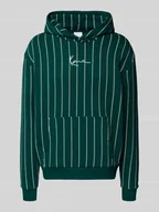 Bluzy męskie - Bluza z kapturem z logo i kieszenią kangurką - miniaturka - grafika 1