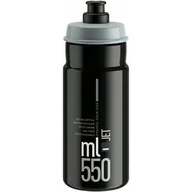 Shakery i bidony sportowe - Elite Elite Bidon Jet Czarny-Szare Logo 550 ml - miniaturka - grafika 1
