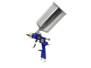 GEKO Pistolet lakierniczy HVLP mini 1000ml dysza 1,5 mm 0345 G01186 - Pistolety pneumatyczne - miniaturka - grafika 1