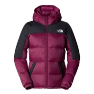 Kurtki damskie - Kurtka damska The North Face Diablo Down Hoodie puchowa bordowa-XL - miniaturka - grafika 1