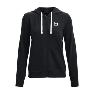 Bluza treningowa damska Under Armour Rival Terry Full Zip Hoodie - Bluzy sportowe damskie - miniaturka - grafika 1