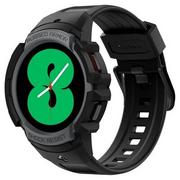 Akcesoria do smartwatchy - Pasek SPIGEN Rugged Armor Pro do Samsung Galaxy Watch 4/5 44mm Czarny - miniaturka - grafika 1