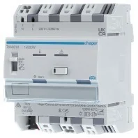 Hager Polo KNX e/s Ściemniacz uniwersalny 300 W, 1-krotny TXA661A TXA661A - Gniazdka elektryczne - miniaturka - grafika 1